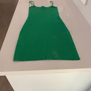 Mango Spaghetti Strap Dress
